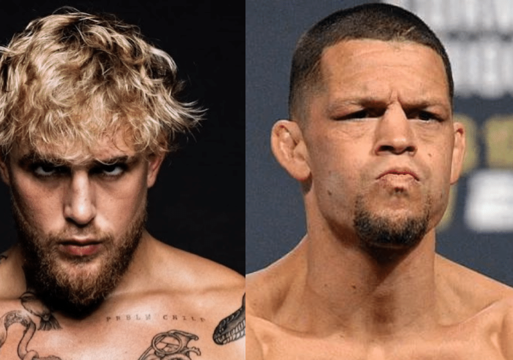 Jake Paul Affrontera La L Gende Du Mma Nate Diaz