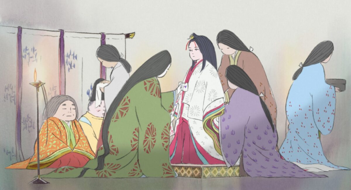 Affiche Le conte de la princesse Kaguya