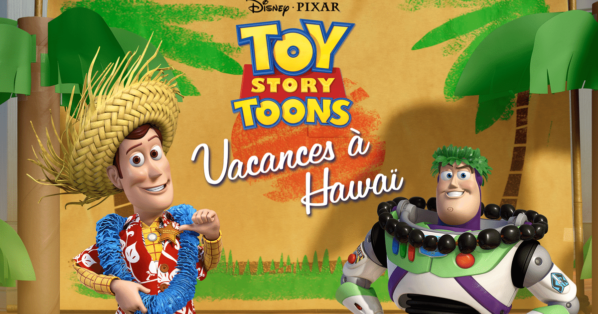 Affiche Toy Story Toons : Vacances à Hawaï