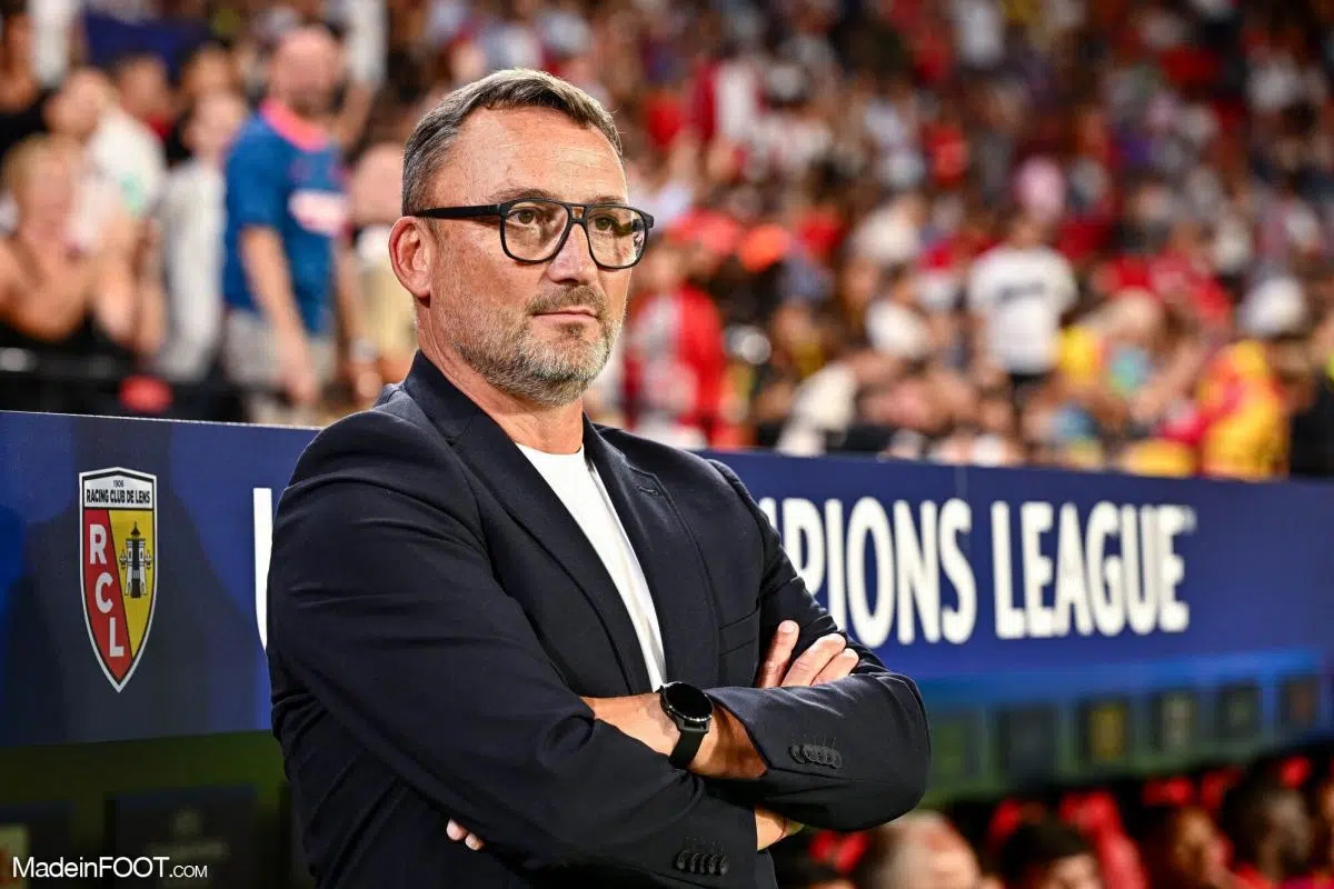 Lens : grosse nouvelle concernant Franck Haise, qui perd un de ses postes