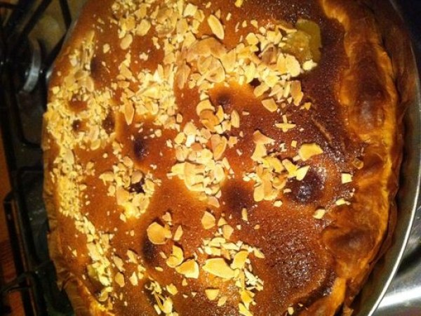 Tarte abricot amandine