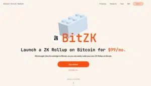 BitZK : Le secret zk rollup pour booster la capacité de Bitcoin !