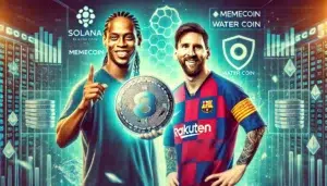 Watercoin : Ronaldinho rejoint la tendance après Messi – Découvrez cette nouvelle révolution des Memecoins !